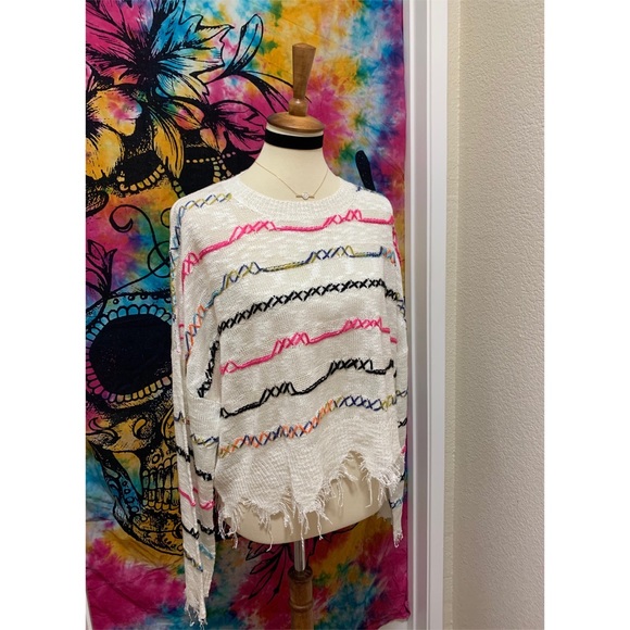 🌈 LAST ONE Stylish Modern cozy sweater - Picture 5 of 11